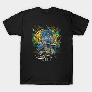 BLANKA: ELECTRIC THUNDER - BLUE T-Shirt